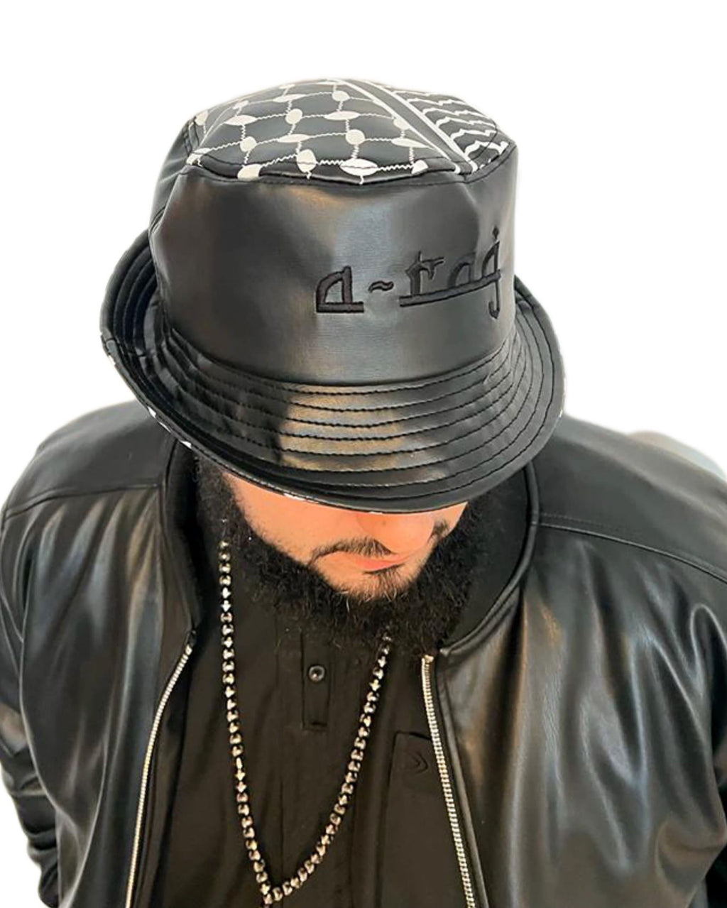 The Leather A-rag Bucket Hat