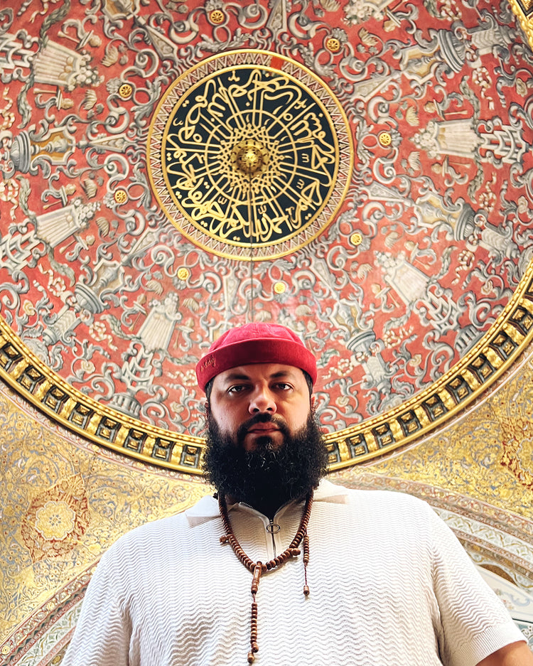 The Ottoman Suede Skully