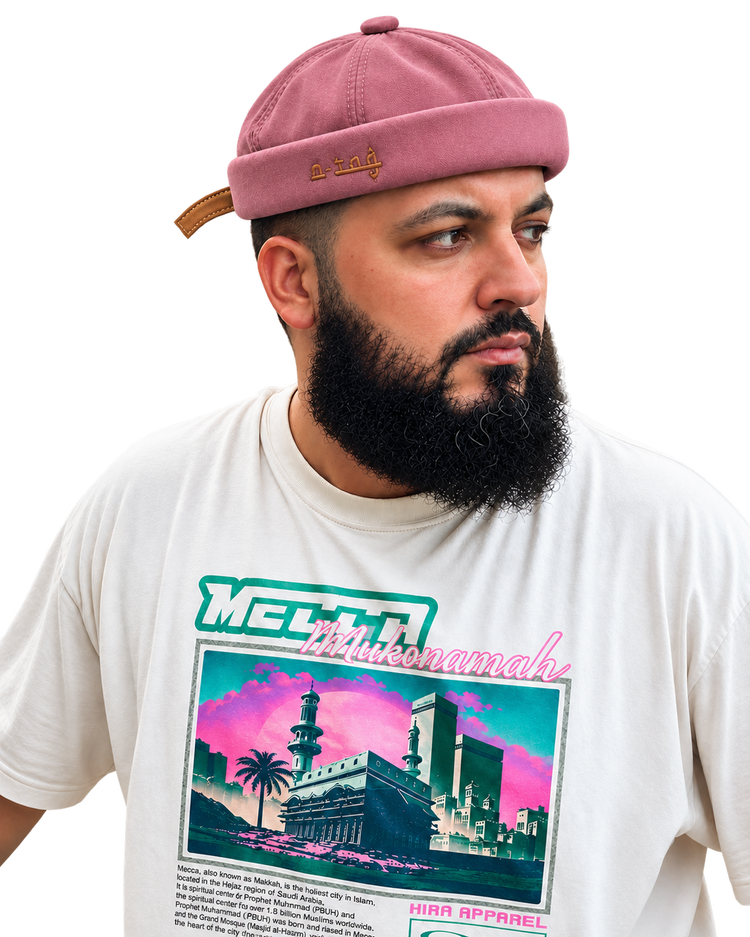 The Suede Skully (Mauve)