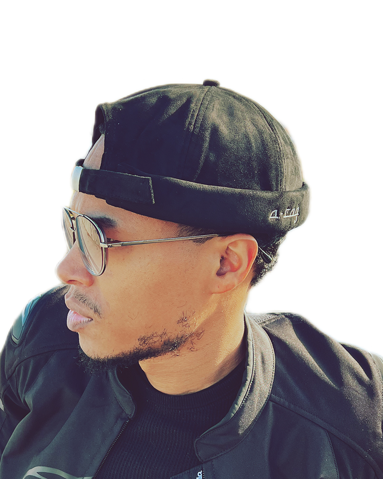 The Suede Skully A-rag (Black)
