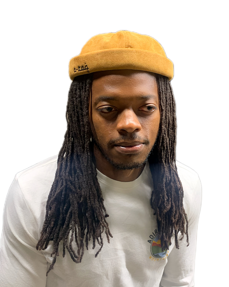 The Suede Skully A-rag (Khaki Brown)