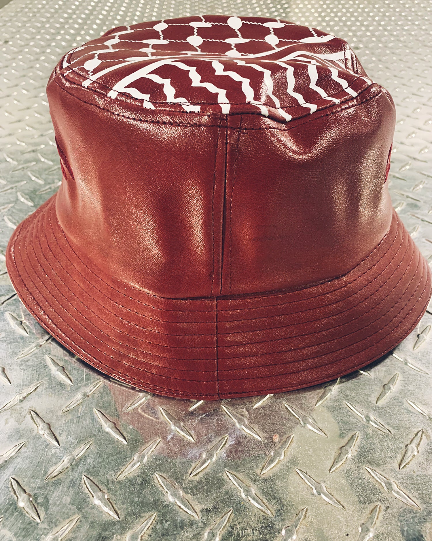 The Burgundy Bucket Hat (collab)