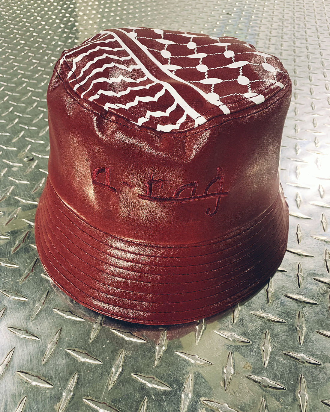 The Burgundy Bucket Hat (collab)