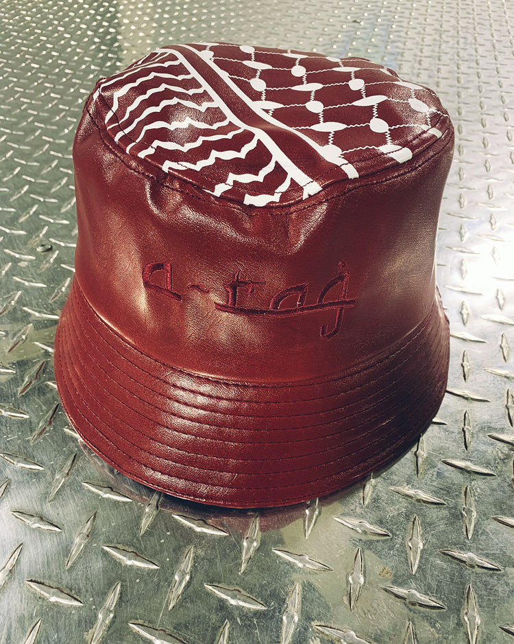 The Burgundy Bucket Hat (collab)