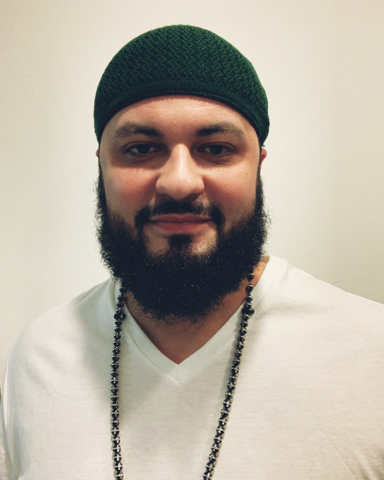 The Medina Green Kufi Kap