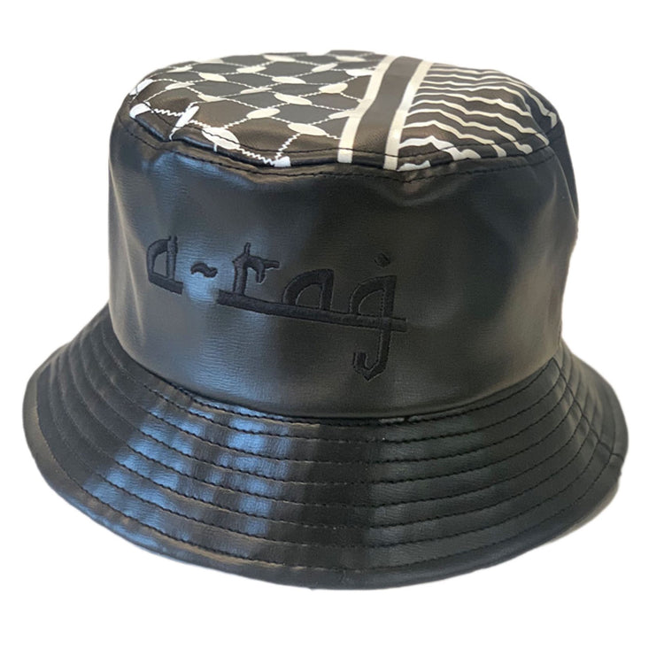 The Leather A-rag Bucket Hat