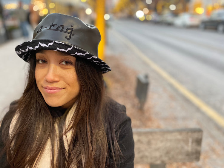 The Leather A-rag Bucket Hat